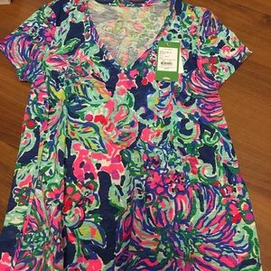 BNWT XS Lilly Pulitzer Etta Top